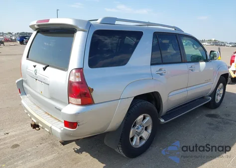 2004 Toyota 4Runner Limited V6 z USA, uszkodzony, nr VIN JTEBU17R740049558